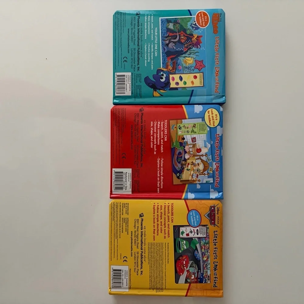 Little first look and find Pixar Disney Storybook Collection - 3 books